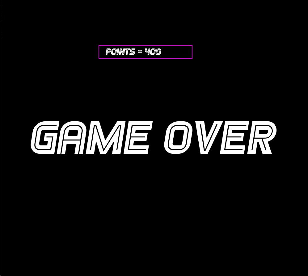 Game Over Screen